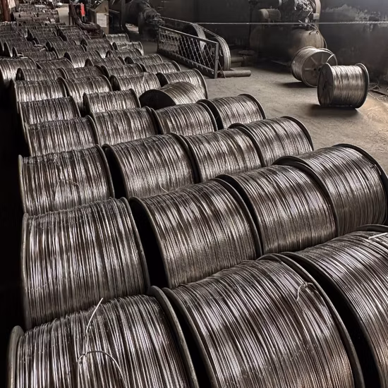 Câbles de 12,7 mm 7 fils PC en acier PC Strand de haute qualité