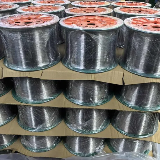 Fil d'acier pour câble optique 0,45 mm